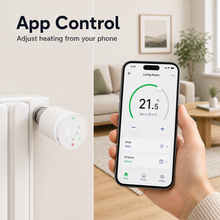App control scene for NéoValve Comfort V2 smart radiator valve