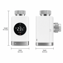 Dimension diagram of NéoValve Comfort V2 radiator thermostatic valve