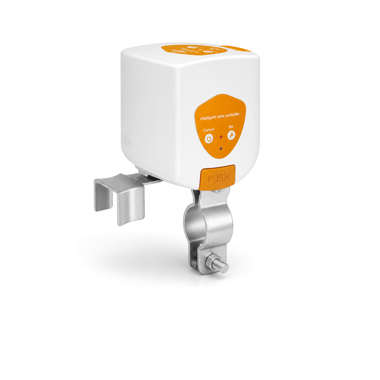 Contrôleur de vanne ZigBee NéoValve Guard Comfort lot de 1 sur fond blanc