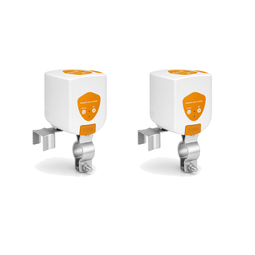 Lot de 2 contrôleurs de vanne gaz et eau ZigBee NéoValve Guard Comfort