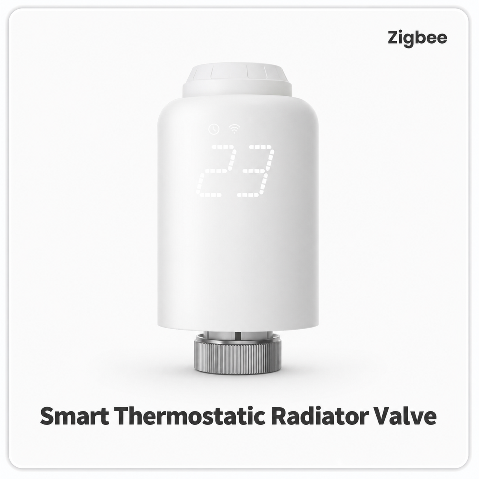Smart thermostatic radiator valve clean product image