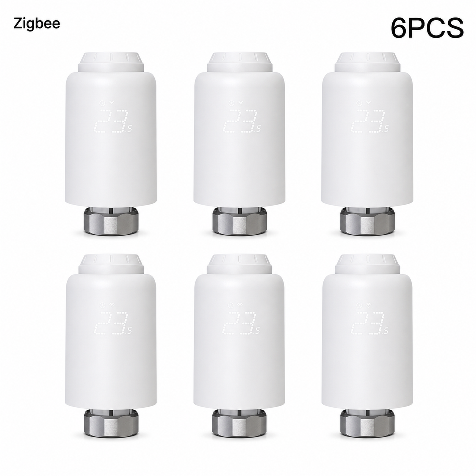 Smart thermostatic radiator valve 6PCS variant