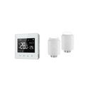 Pack Chauffage Essentiel NéoDom avec un thermostat sans fil et deux vannes thermostatiques connectées