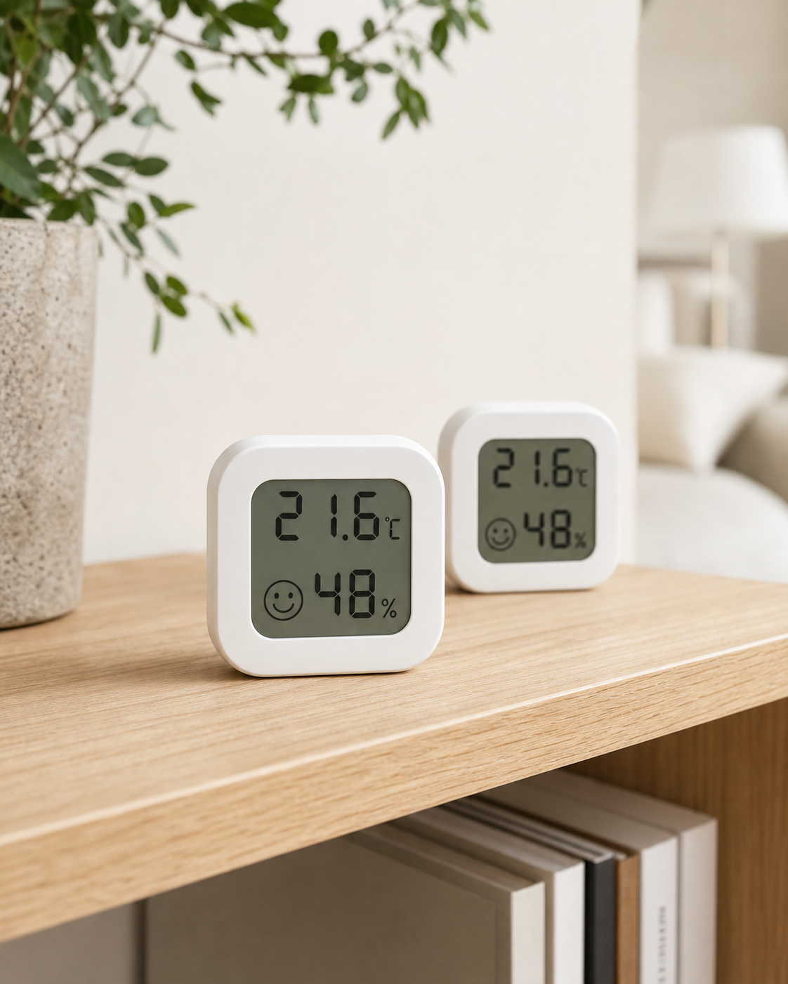 Capteurs température et humidité ZigBee du Pack Climat et Confort NéoDom