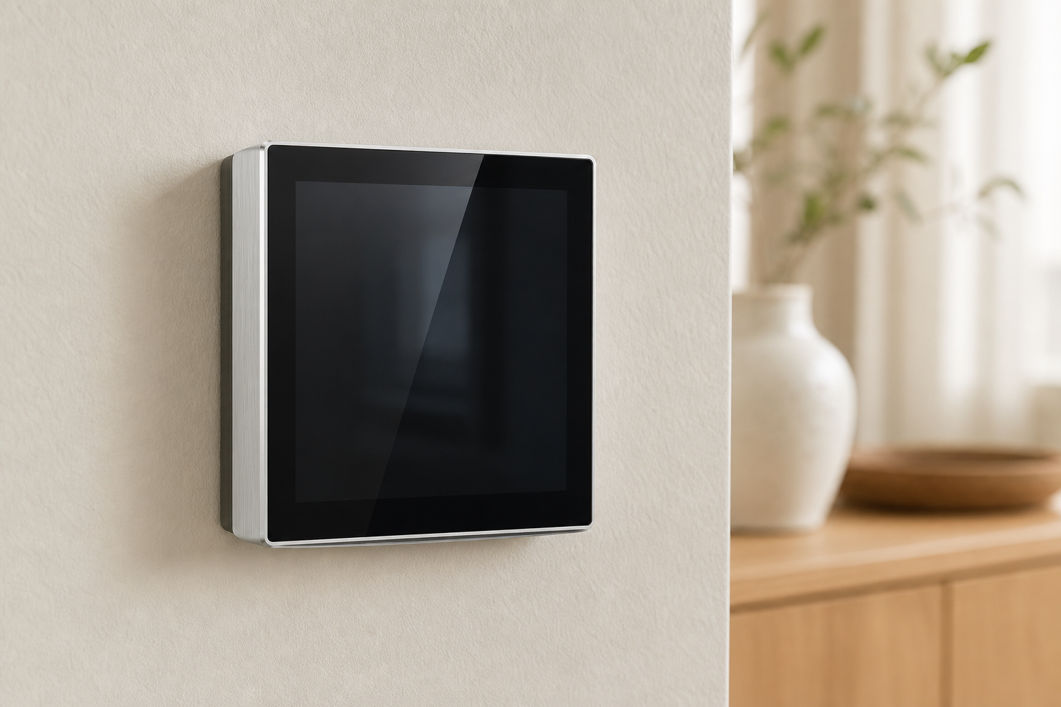 NéoControl Hub Pro du Pack Hub et Accessoires ZigBee NéoDom au mur