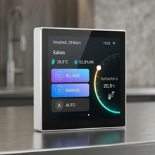 Panneau controle interface salon