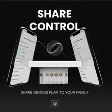 NéoTab Comfort avec partage du contrôle domotique entre plusieurs smartphones.