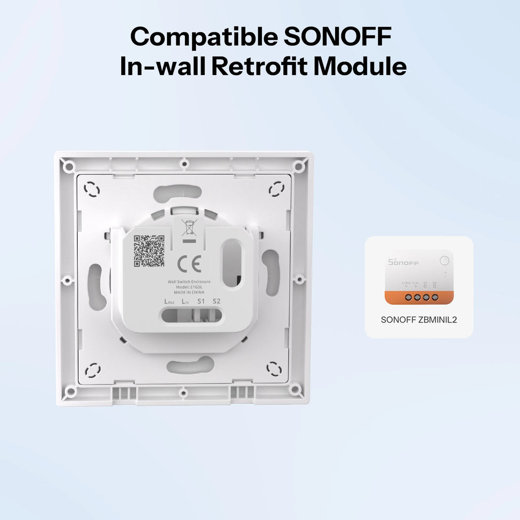 Profil fin du NéoCase E1GSL Pro pour installation murale discrète.
