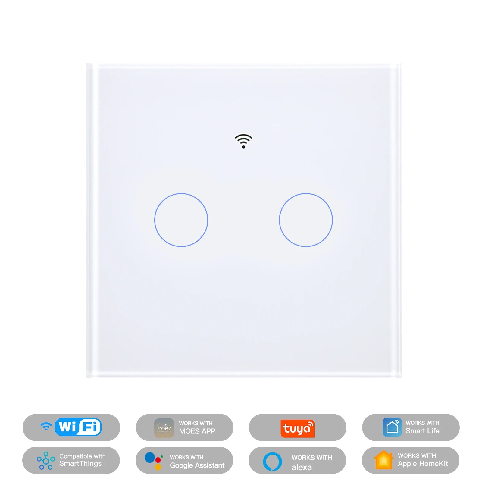 NéoGlass Matter Comfort avec programmation de l’éclairage depuis l’application.