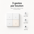 NéoScene 4 Comfort illustrant trois gestes par bouton pour commandes personnalisées.