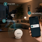 Away mode notification scene for radar presence sensor