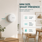 Mini size smart presence sensor in modern room