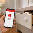 Push alert phone scene for drawer vibration sensor