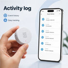 Activity history log for vibration and tilt sensor