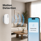 Motion detection scene with smart home presence sensor and phone alert