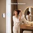 Motionless presence detection in a bedroom scene with compact sensor