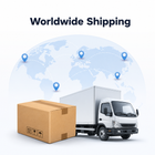Worldwide shipping service graphic for smart home presence sensor