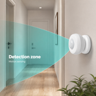 Hallway detection zone for compact PIR motion sensor