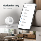 Generic app history records for PIR motion alerts