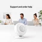 Neutral support and order help visual for product gallery