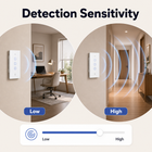Detection sensitivity settings for Zigbee wall presence radar switch