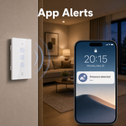 App alerts for Zigbee wall presence radar switch