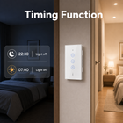 Timing function scene for Zigbee wall presence switch