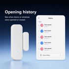 NéoSense Door RF Pro opening history records on app