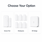 NéoSense Door RF Pro product options sensor multipacks and RF bridge