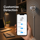 Mobile app control mockup for radar presence sensor settings