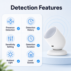Detection features checklist for a Zigbee radar presence sensor