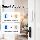 Smart actions light control examples for WiFi door sensor