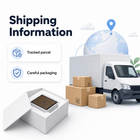 Shipping information overview with sensor packaging