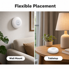 Flexible wall and tabletop placement for ambient light sensor