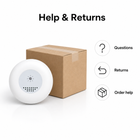 Help and returns overview for ambient light sensor