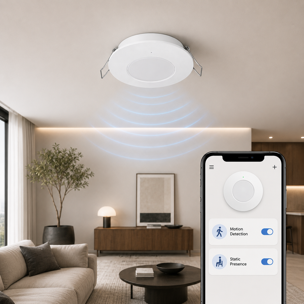 Human presence detection scene with generic app interface