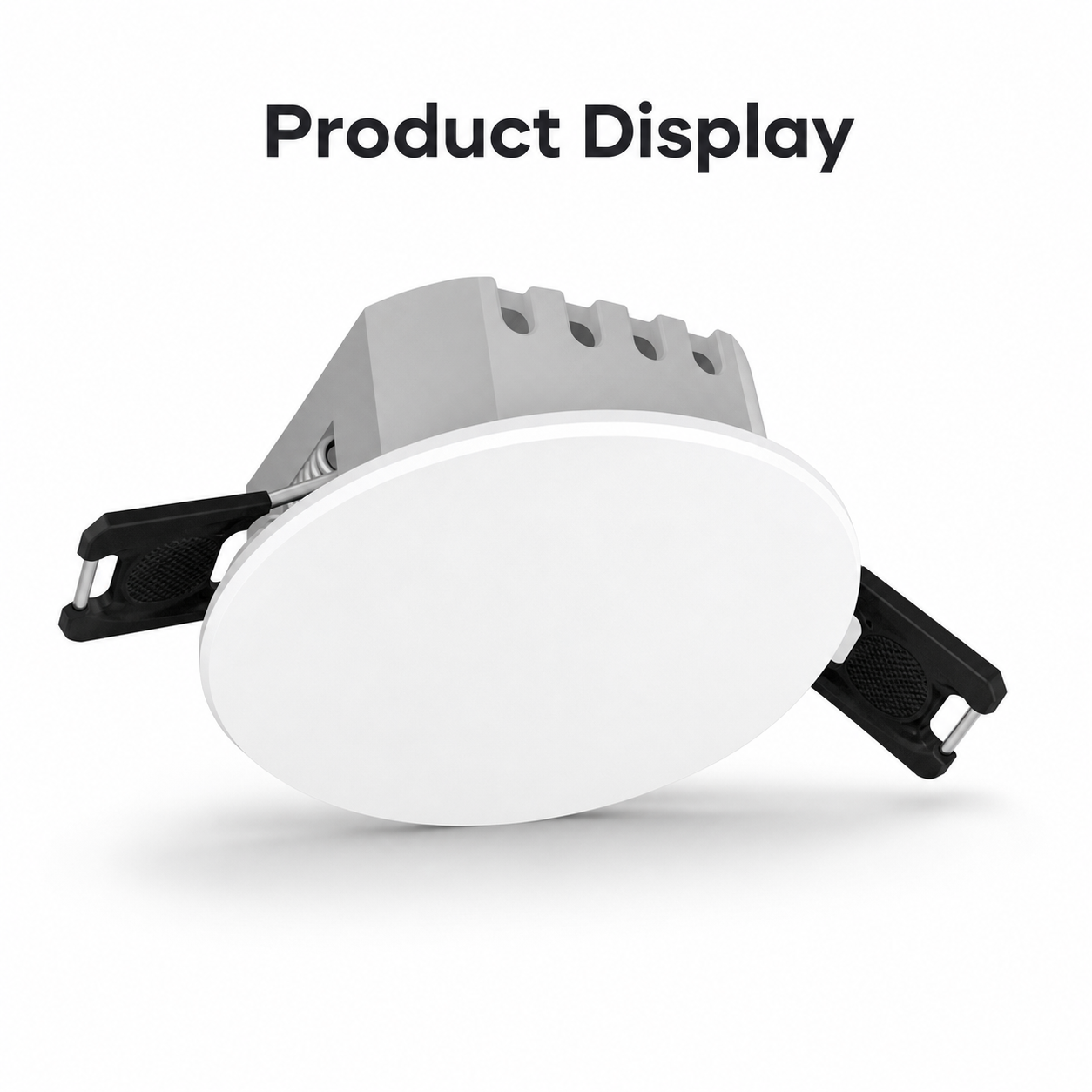 Product display packshot of recessed ceiling presence sensor