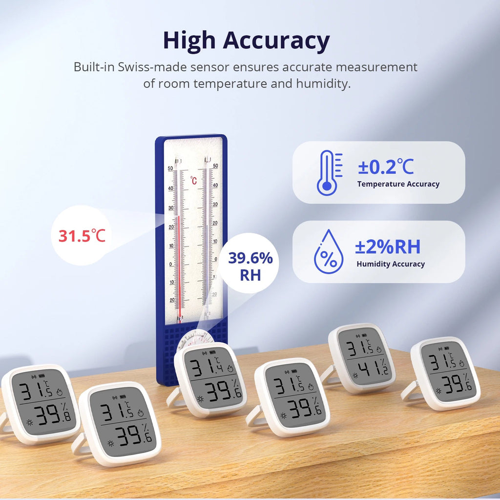 Generic Zigbee hub compatibility diagram for LCD climate sensor