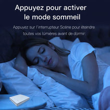 Interrupteur scene Zigbee mode sommeil
