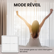 Interrupteur scene Zigbee mode reveil matin