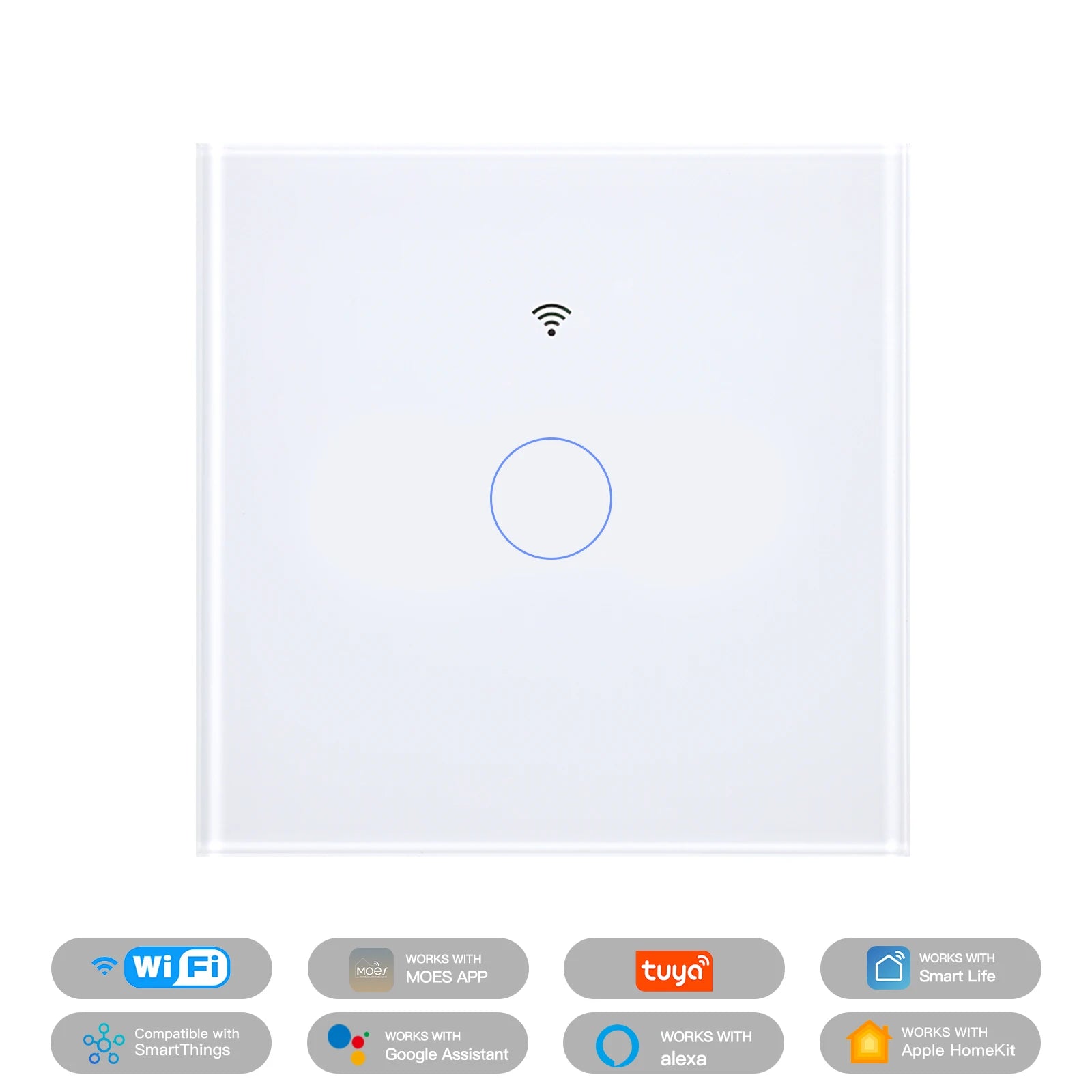 NéoGlass Matter Comfort intégré à des scénarios de maison connectée.