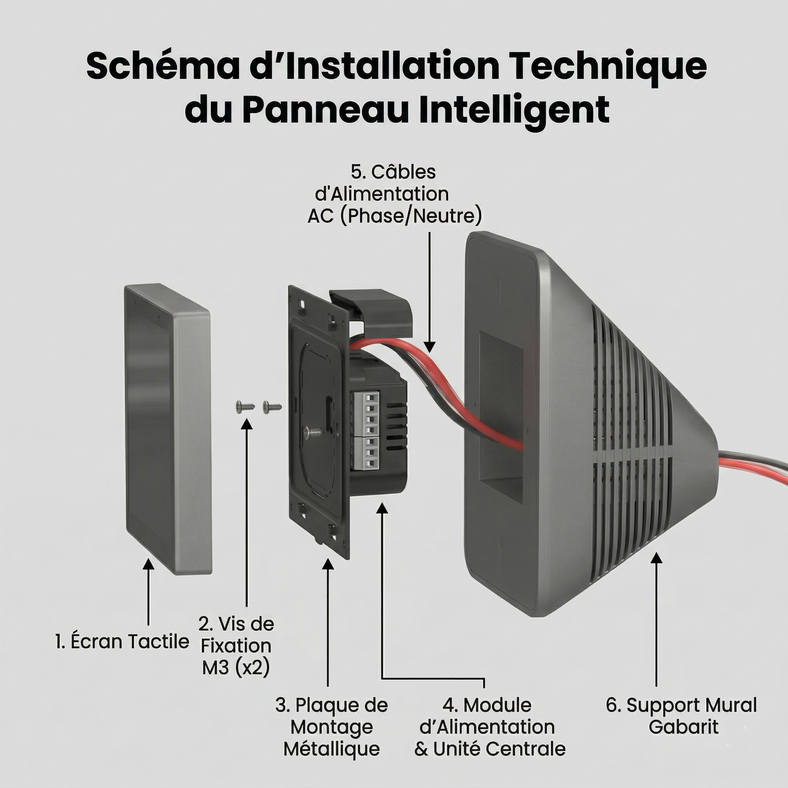 Schema installation technique NSPanel