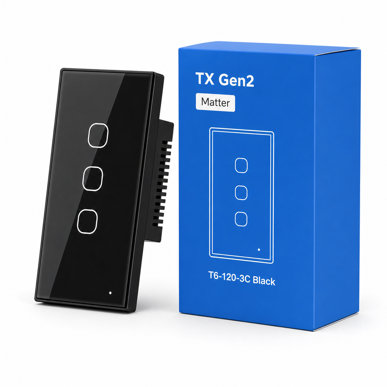 NéoTouch T6 Matter Pro T6-120-3C Black with blue carton