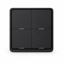 NéoScene 4 Comfort avec quatre boutons magnétiques pour piloter des scénarios ZigBee.
