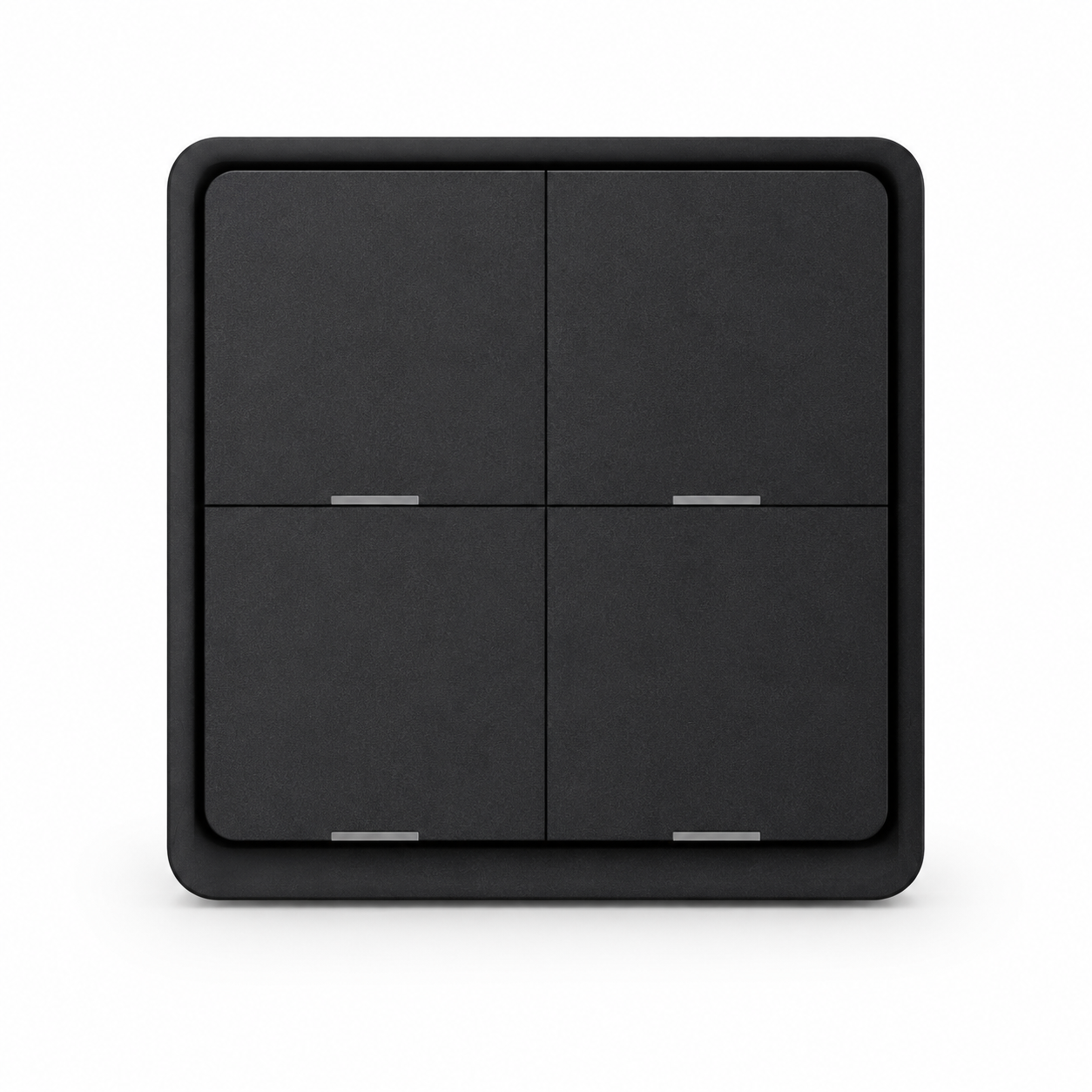 NéoScene 4 Comfort avec quatre boutons magnétiques pour piloter des scénarios ZigBee.