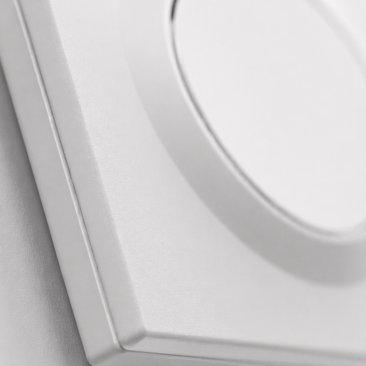 Variateur rond detail bouton tactile